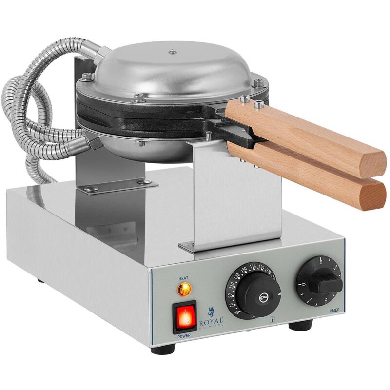 Gaufrier Bubble Waffle Maker Appareil à Gaufres œufs Gaufre Machine Cake 1415W 2