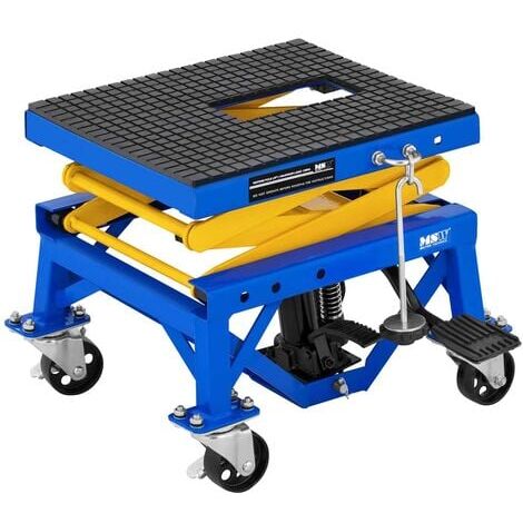 Leve Moto Hydraulique Roulant Moto Cross Enduro Béquille Atelier Elevateur 150kg