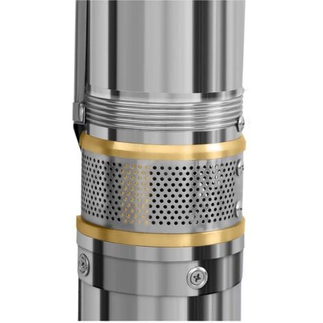 Pompe De Puits Submersible Pompe De Forage Commande 6 m³/h Acier Inoxydable