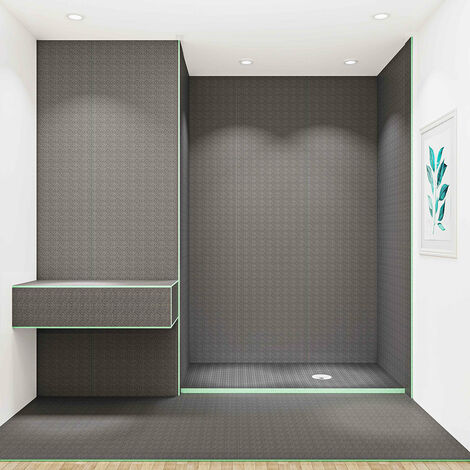 Tablero de respaldo de azulejos de XPS, Tablero de aislamiento impermeable, Panel de construccion, 1250x600x40mm, 4 piezas/juego
