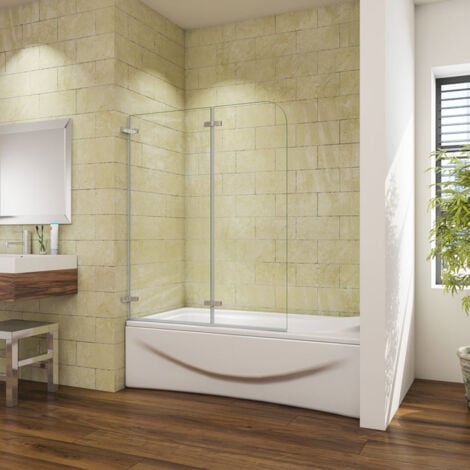 vidaXL Mamparas de ducha de fácil mantenimiento, a prueba de salpicaduras,  paredes de ducha, mamparas de mampostería, cubículos, vidrio templado, 31.5