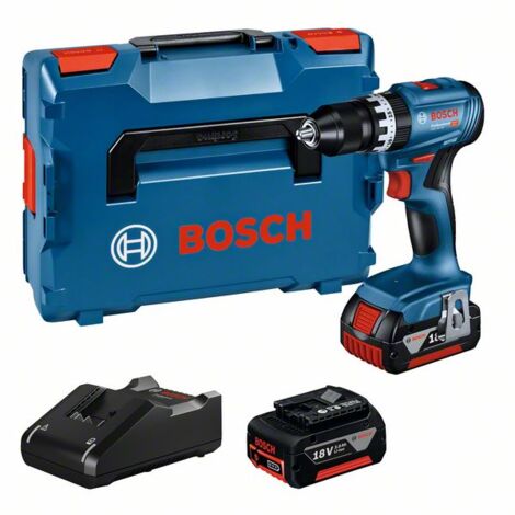 Bosch Professional Akku-Schlagbohrschrauber GSB 18V-45, Ausführung: 06019K3305, 2x3,0Ah L-Boxx