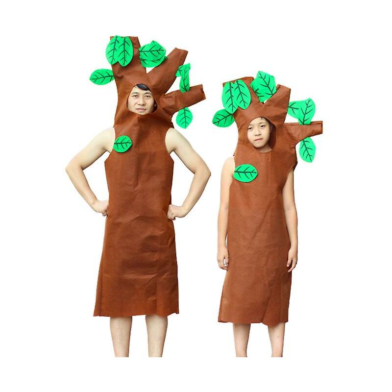 Carnaval Fiesta Disfraz Árbol Cosplay Adultos Niños Vestido Suministros de Navidad, Disfraz para Disfraces Niños Halloween Cosplay Capa Rendimiento Traje Bata Niños Niños Niñas