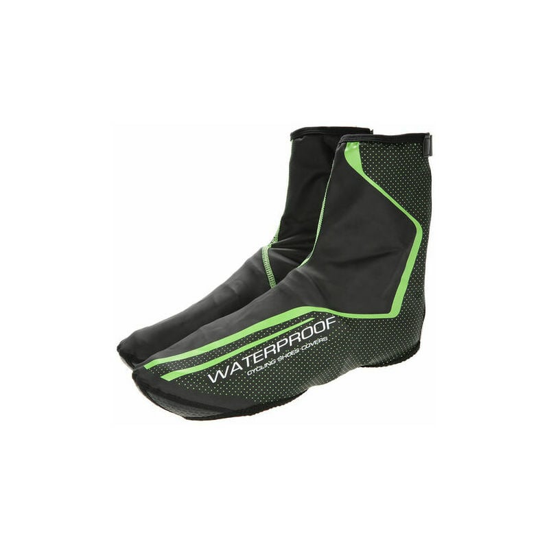 Cubrezapatillas para ciclismo, impermeable, térmico, para bicicleta de montaña, protector de calzado para bicicleta de montaña con forro polar