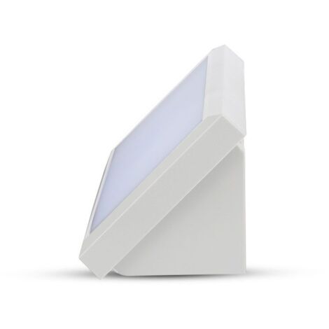 V-TAC Gewinkelte LED-Wandleuchte 20W Farbe Weiß 6500K IP65