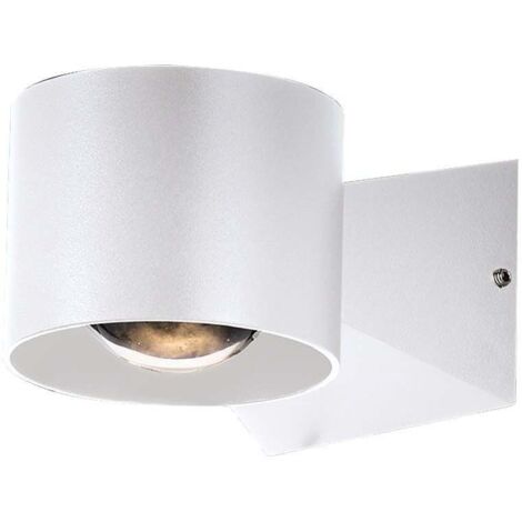 V-TAC 5W LED-Wandleuchte, Doppelstrahl, Weiß, Gehäuse, Naturweiß, IP65