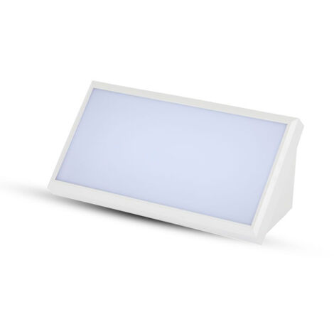 V-TAC VT-8055 20W rechteckige LED-Wandleuchte eckig weiß Farbe Outdoor IP65 Wandleuchte naturweiß 4200K sku 6817