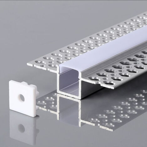 V-tac vt-8201 aluminiumprofil für led-streifen 2m - 23173