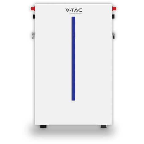 V-TAC 6kWh LFP-Speicherbatterie mit integriertem BMS für den Außeneinsatz IP65, 10 Jahre Garantie