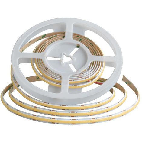 V-TAC VT-COB 3in1 CCT led strip COB 560 led/mt 18W/m 5mt 24V IP20 8mm - 10555