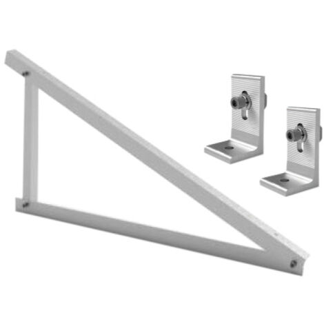 V-TAC Dreieckhalterung mit einstellbarem Winkel 10°-15° für Photovoltaik-Solarmodule IP68