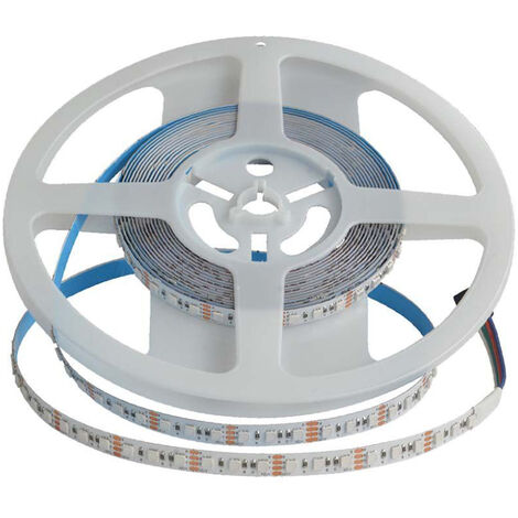 V-TAC LED-Streifen SMD3535 120 LED/m 12W/m Doppelplatine 5m 24V RGB IP20 8mm