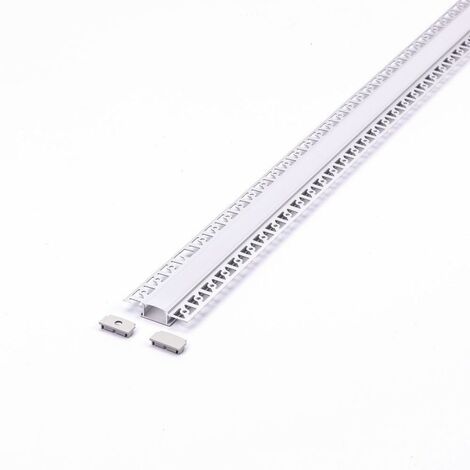 2 aluminium-profilmeter fr led-streifen im innenbereich vt-8101 3359