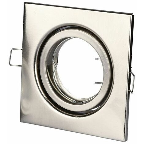 V-TAC Quadratische LED-Einbaustrahlerhalterung GU10 und GU5.3 (MR16) verstellbar
