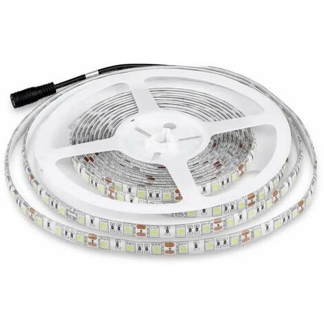 Led strip 12v v-tac 212155 vt-5050-5 meter-rgb 7w/m ip65