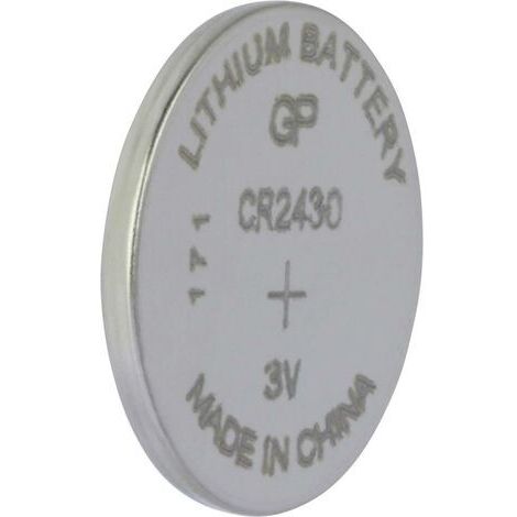 GP Knopfzelle CR 2430 3 V 1 St. 300 mAh Lithium GPCR2430STD738C1 (1/5)