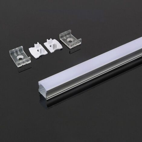 2 aluminium-profilmeter fr led-streifen im innenbereich vt-8110 3354