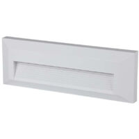 V-TAC 3W rechteckige LED-Stufenleuchte, Deckenmontage, Weiß, Naturweiß, IP65