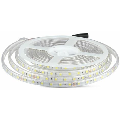 V-tac tira de led 212564 vt-5050-ip65 24v 10w 6500k