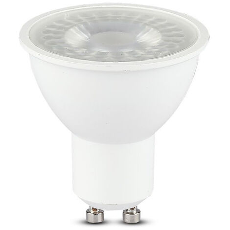 Foco LED GU10 V-TAC de 7,5 W con chip Samsung, ángulo de 38°, blanco frío