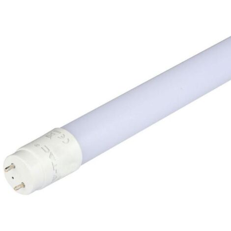 Tubo LED V-TAC T8 18W G13 120cm Incluye cebador No giratorio Blanco frío (1/4)