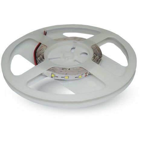 Tira LED V-TAC SMD3528 3,6 W/m 5 m 60 LED/m Rojo 12 V IP20 8 mm