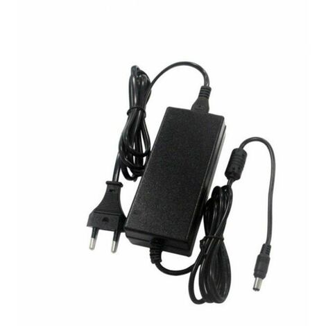 Fuente de alimentación para tira LED V-TAC, 30 W, 12 V, 2,5 A, Plug&Play, conector Jack 2.1, cable de 2,4 m con conector IP44