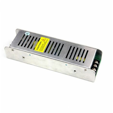 Fuente de alimentación metálica delgada V-TAC 150 W 12 V 12,5 A 2 salidas 199 x 42 x 55 mm IP20 regulable (1/5)