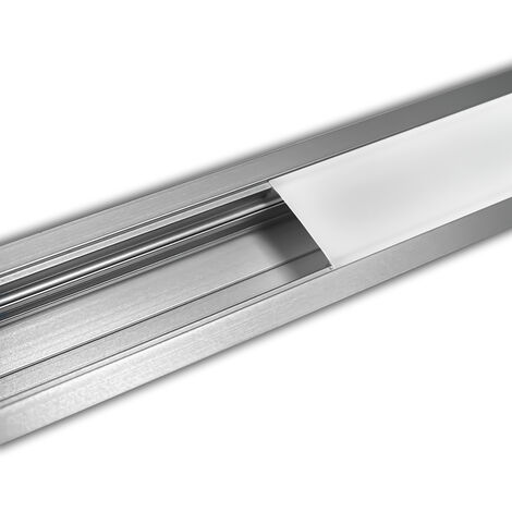 V-TAC Perfil de aluminio blanco para tira LED 2000 x 50 x 35mm