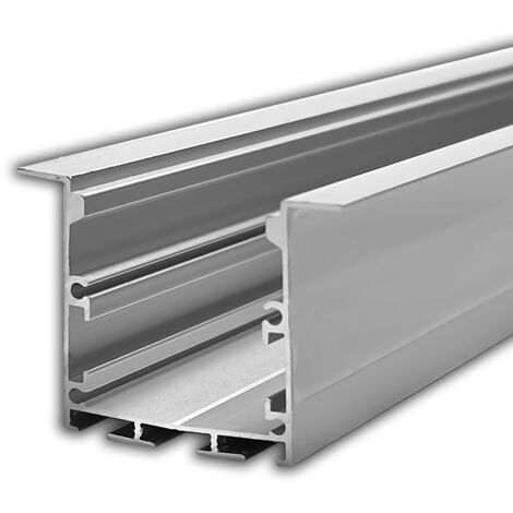 V-TAC Perfil de aluminio blanco para tira LED 2000 x 50 x 35mm
