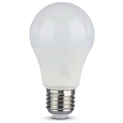 Bombilla LED V-TAC E27 9W A60, 3 niveles de intensidad regulable, luz blanca fría