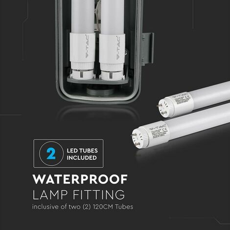 V-TAC VT-12023 lámpara de techo LED blanca 36W impermeable
