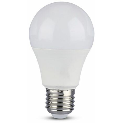 Bombilla LED V-TAC E27 9W A60, regulable en 3 pasos, blanco natural (paquete de 2)