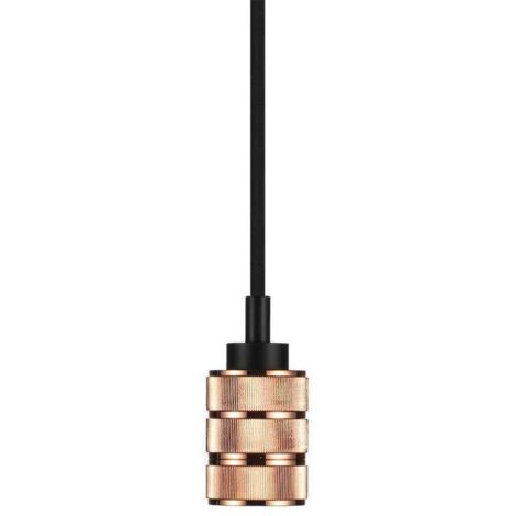 Lámpara de araña LED de metal V-TAC con portalámparas E27 (máx. 60 W), color oro rosa