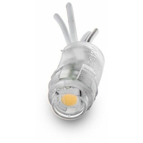 Módulo LED V-TAC SMD2835 de 0,24 W, 100 lm/W, 12 V, 1 LED, blanco cálido, IP68, con cables de soldadura