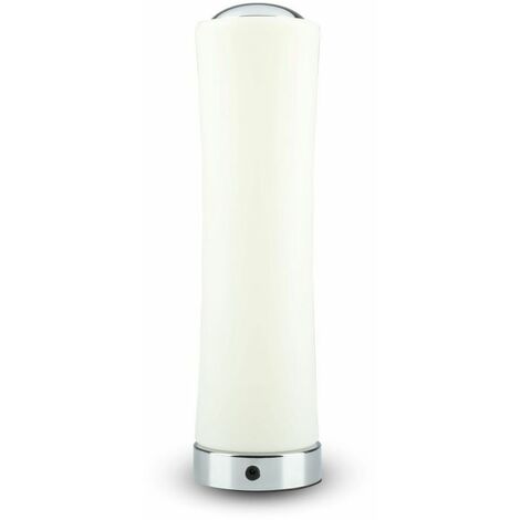 Lámpara de mesa LED V-TAC de 18 W con control táctil y fuente de alimentación regulable en blanco cálido