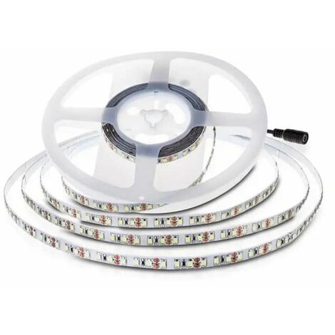 Tira de led 5 metros v-tac 212623 vt-2835-24v 4000k ip20