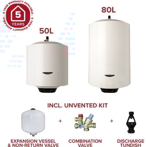 Ariston PRO1 ECO 80L Electric Storage Water Heater B class