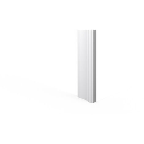 NMC – Cimaise en polystyrène HD 75 x 20 x 2200 mm – Résistante aux chocs – Prétraitée pour intérieurs – 1 pièce - WL6-2200 (1/5)