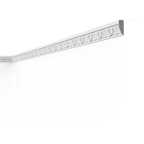 E12 DECOFLAIR - Moulure de plafond Polymère expansé - 30 x 10 x 2000 mm - 1  pièce