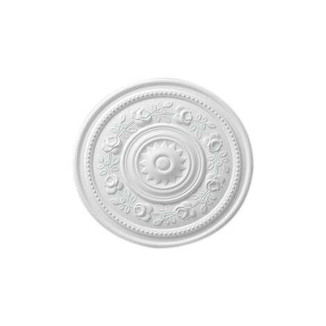 B16 DECOFLAIR Rosace Polystyrène expansé 710 x 520 x 32 mm - 1 pièce (1/2)