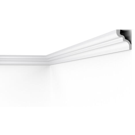 D14 DECOFLAIR Moulure de plafond Polystyrène 83 x 66 x 2000 - 1 pièce