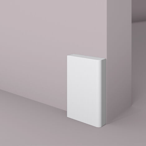 Jeu de plinthe NMC WB3 WALLSTYL Noel Marquet Élement décorative Encadrement de porte design moderne blanc 2 pièces (1/5)
