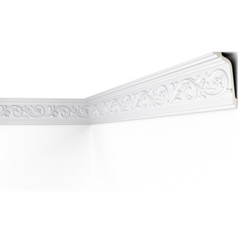 Moulure Plafond Mardom Corniche MDA072 Profoam – Blanc – 64x148x2000mm – Neuf