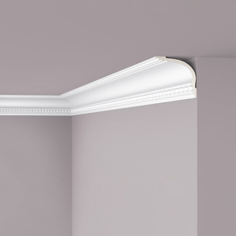 Moulure Plafond Mardom Corniche Profoam Blanche 62x21x2000mm