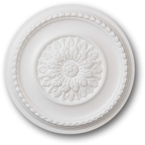 B23 DECOFLAIR Rosace Polystyrène expansé 35 x 420 x 420 - 1 pièce (1/3)