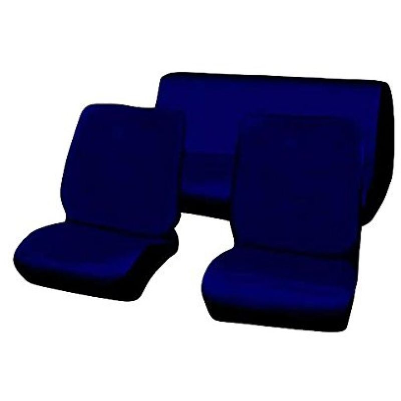 SET COPRISEDILI PER AUTO 126 MADE IN ITALY FODERE COLORE UNICO UNICO BLU