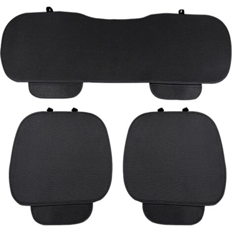 Lupex shop - Coprisedile universale per auto 3 pezzi, 2 anteriori e 1 posteriore, nero (Silk Ice Nero) cod. LS028