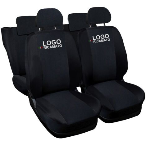 Mossa Coprisedili compatibili con Mitsubishi L200 I, II, III, IV, V, VI (1993- ) - fodere sedili auto - set coprisedili auto universali - UNE-4