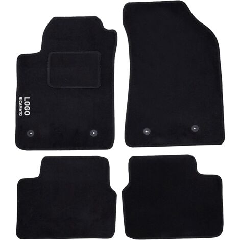 DHCarMats – Tappetini Auto compatibili con Seat Ibiza 2008-2017 – Moquette su Misura – Set Completo Made in Italy